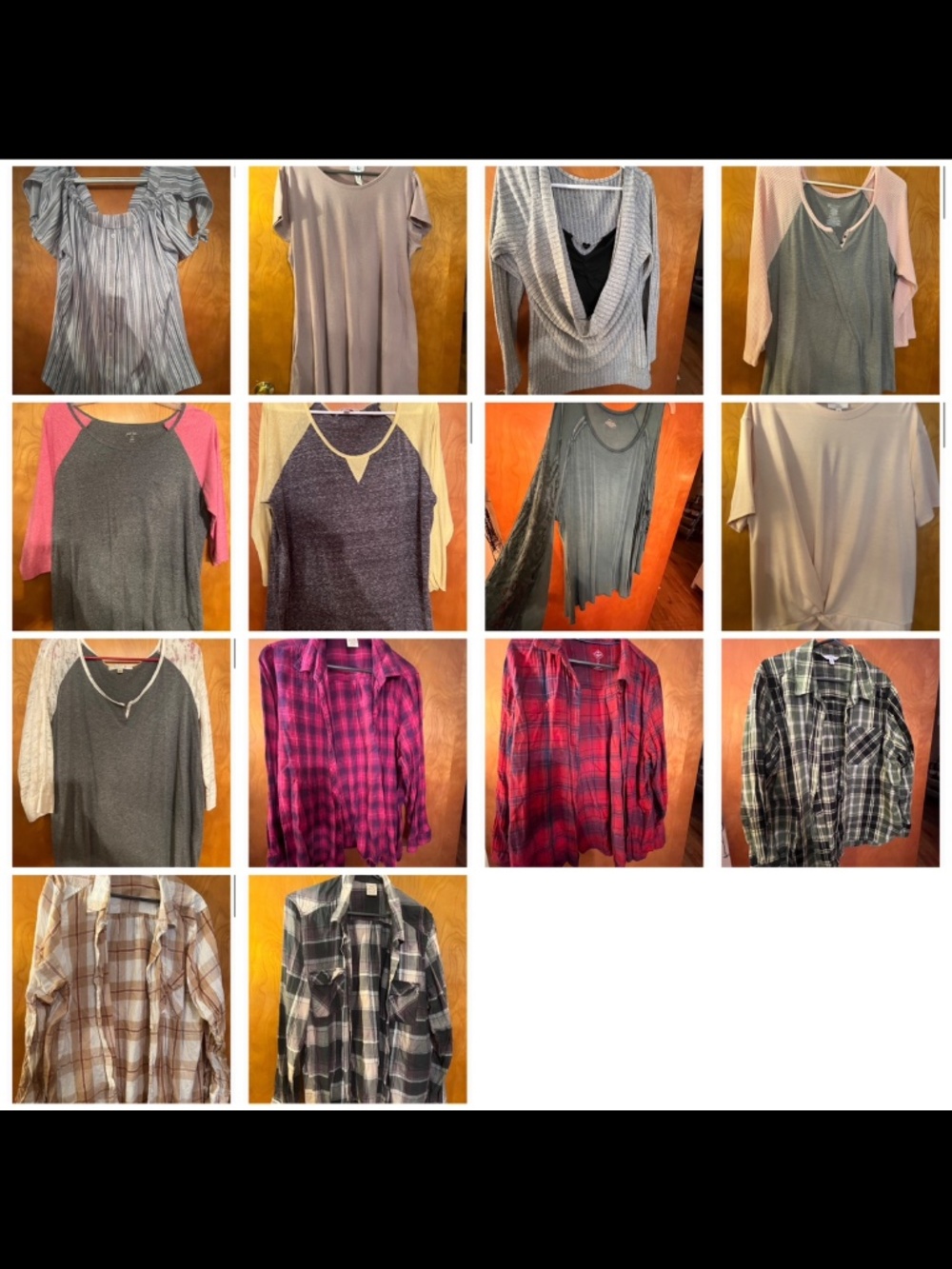 Bundle of 14 Women’s Plus Size Tops 2X